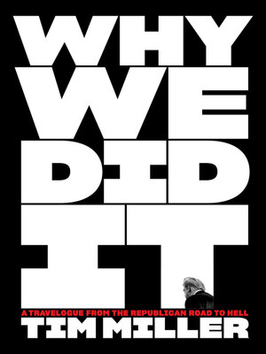 cover image of Why We Did It